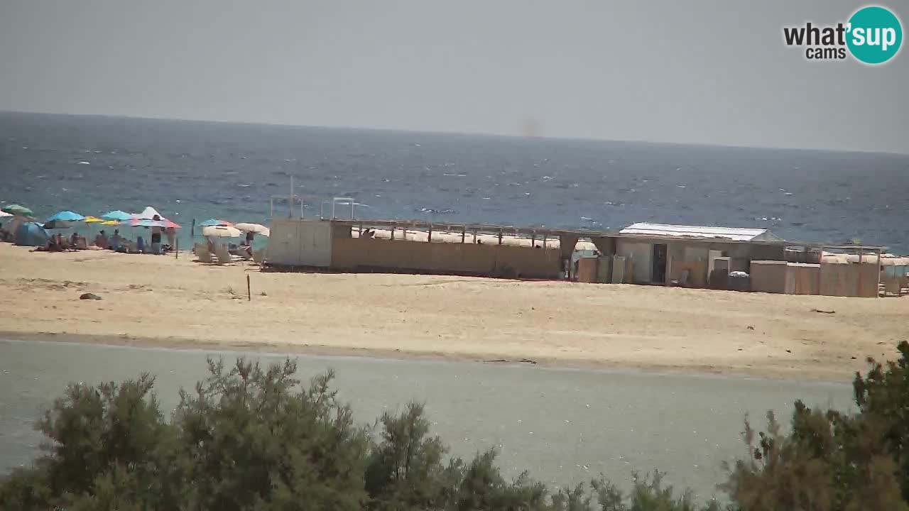 Webcam Chia – Live View of Su Giudeu Beach