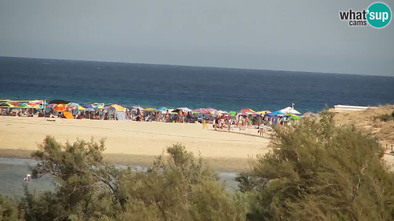Webcam Chia – Spiaggia Su Giudeu in diretta