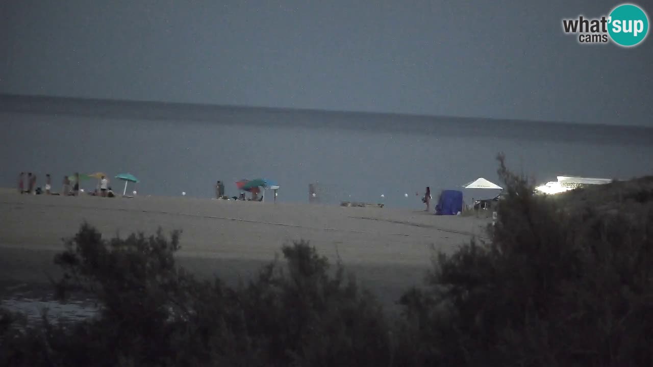 Webcam Chia – Liveblick auf den Strand Su Giudeu