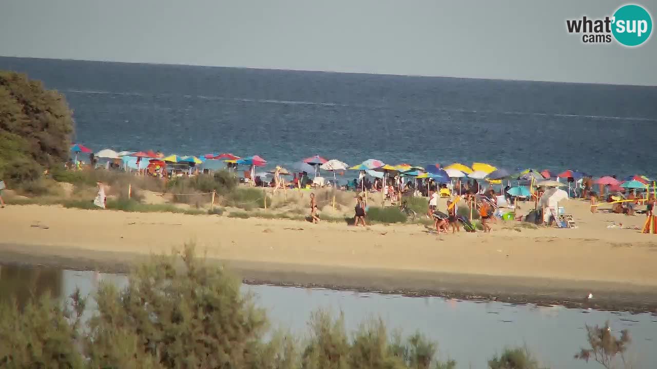 Webcam Chia – Spiaggia Su Giudeu in diretta