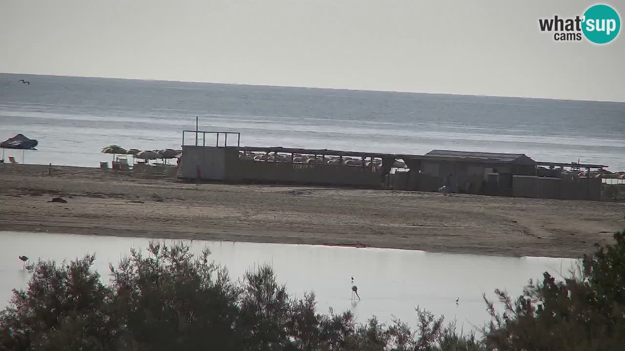 Spletna kamera Chia – Pogled v živo na plažo Su Giudeu