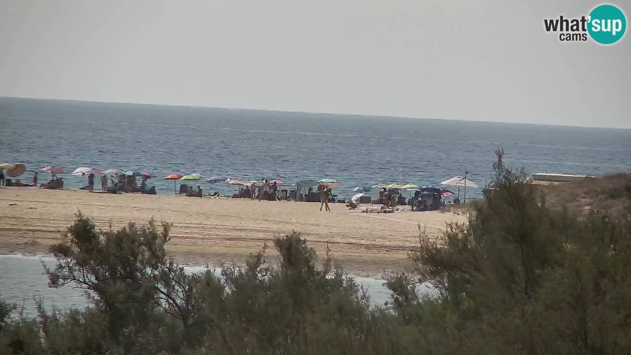 Webcam Chia – Live View of Su Giudeu Beach