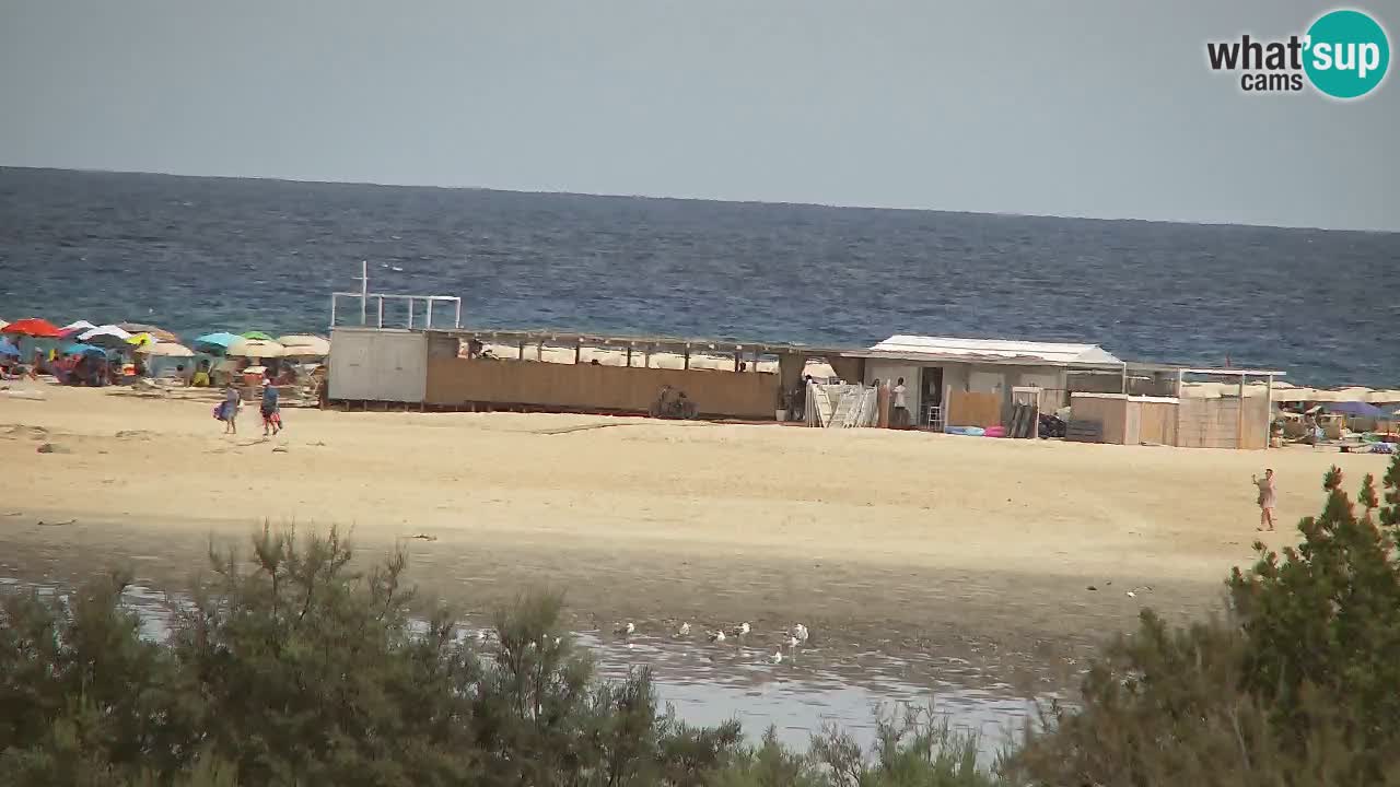 Web kamera Chia – Pogled uživo na plažu Su Giudeu