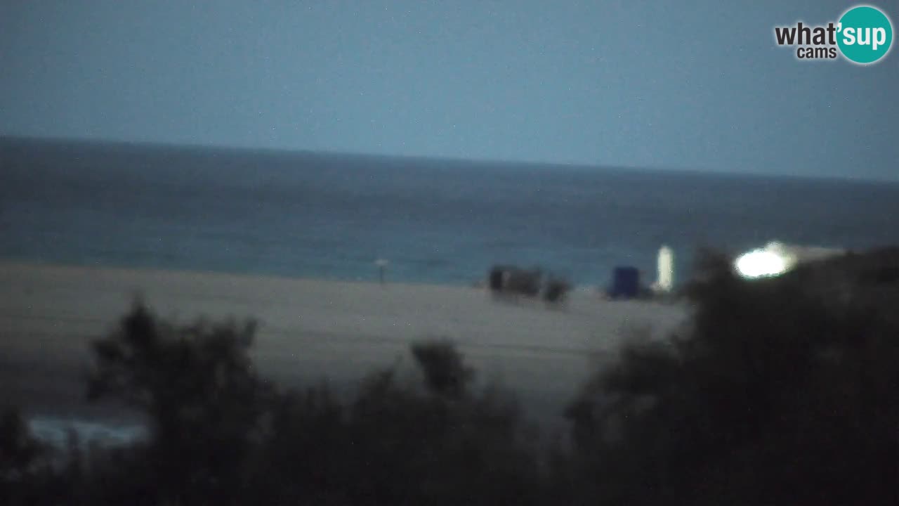Webcam Chia – Live View of Su Giudeu Beach