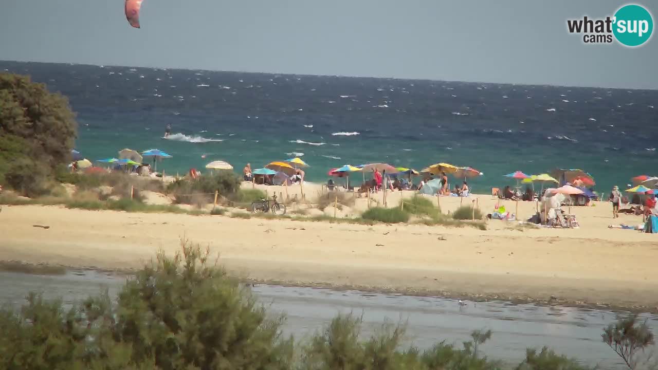 Webcam Chia – Spiaggia Su Giudeu in diretta