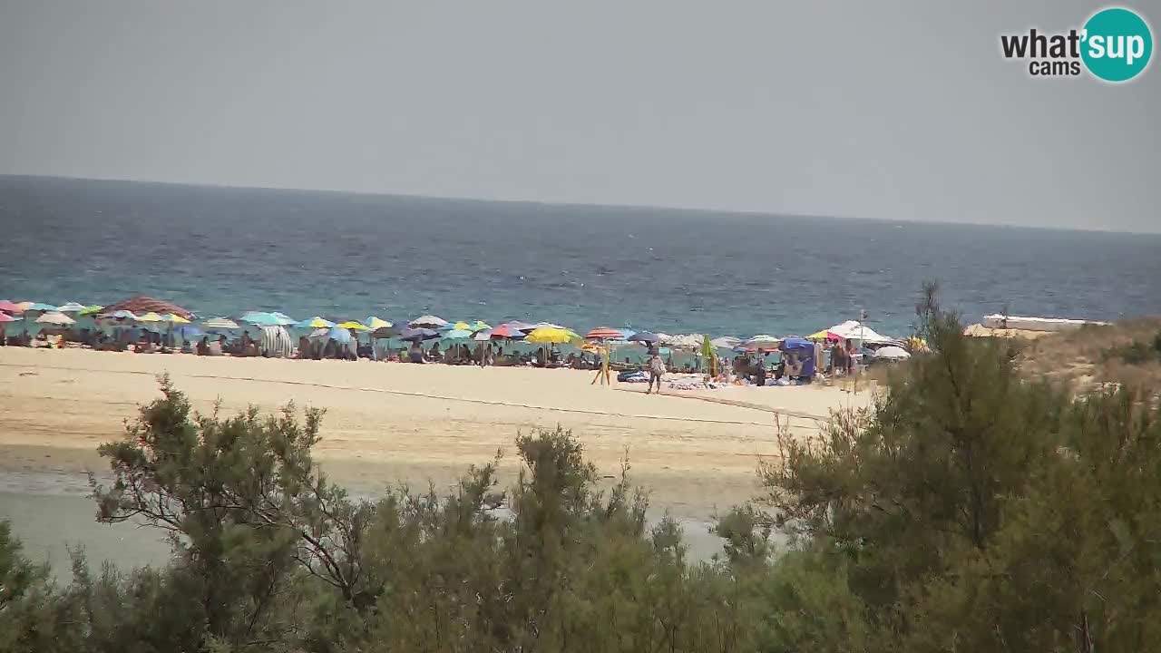 Webcam Chia – Liveblick auf den Strand Su Giudeu