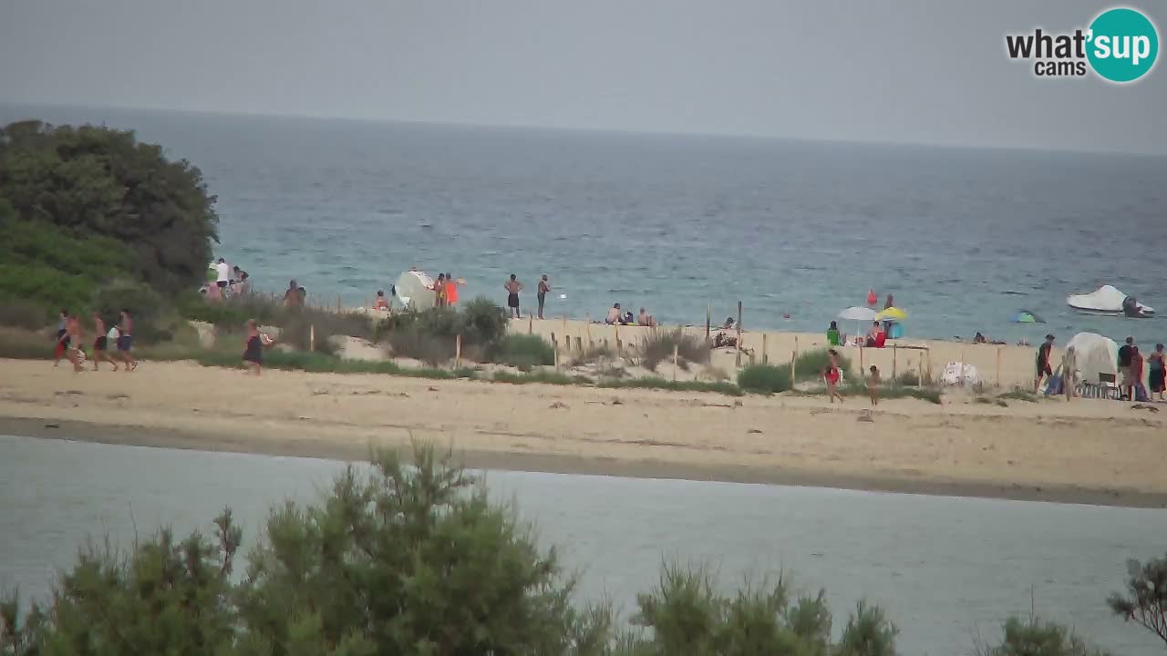 Webcam Chia – Live View of Su Giudeu Beach