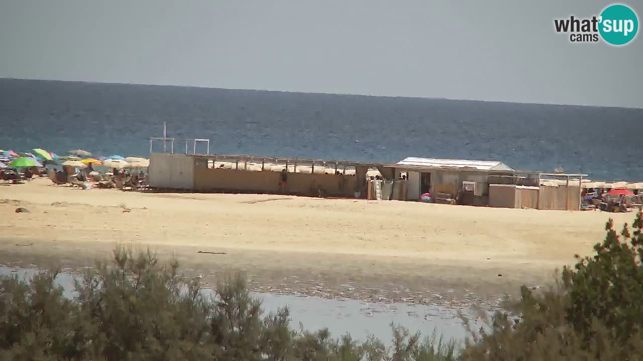 Webcam Chia – Live View of Su Giudeu Beach