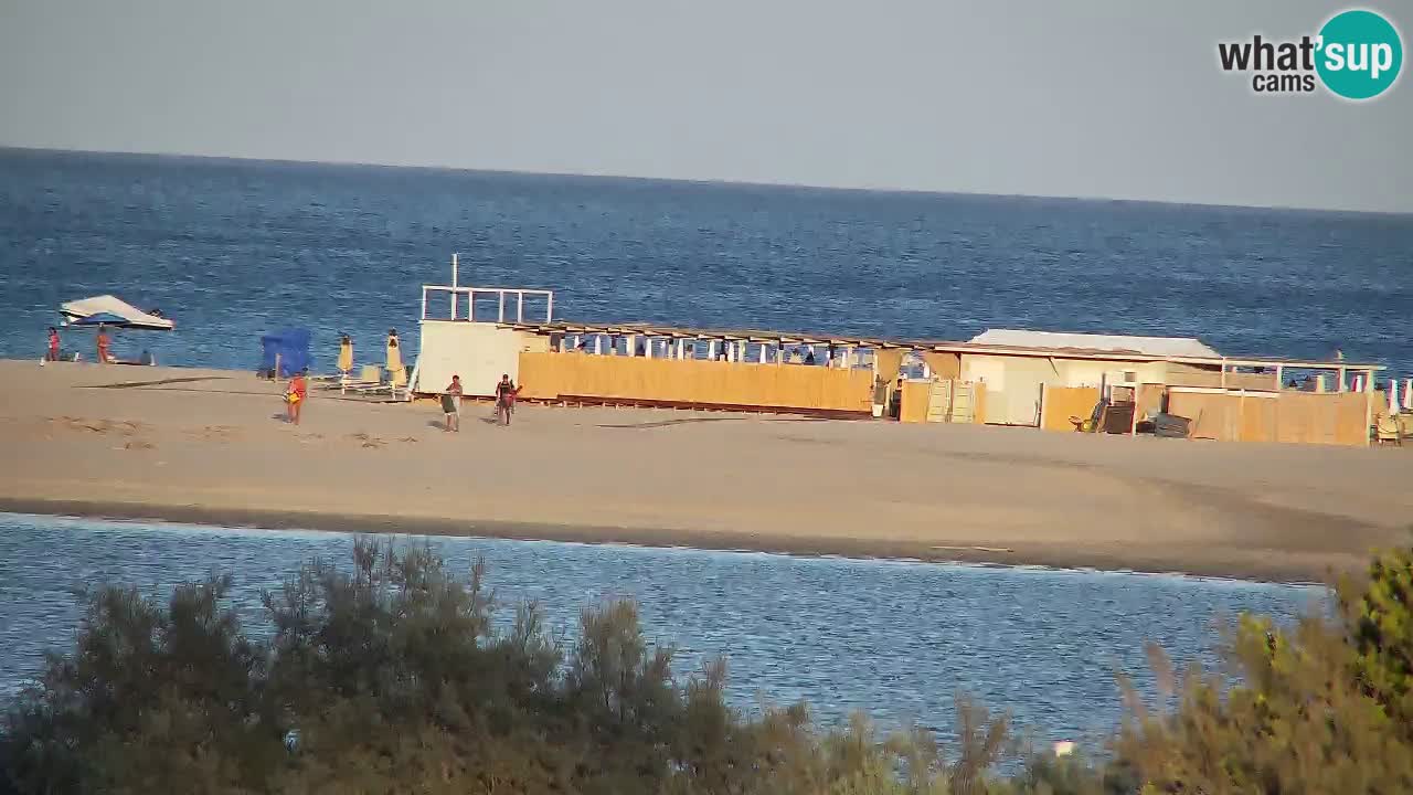 Webcam Chia – Spiaggia Su Giudeu in diretta