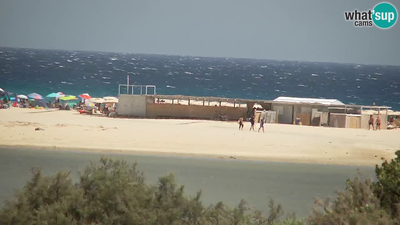 Webcam Chia – Spiaggia Su Giudeu in diretta