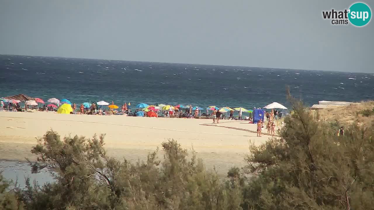 Webcam Chia – Live View of Su Giudeu Beach