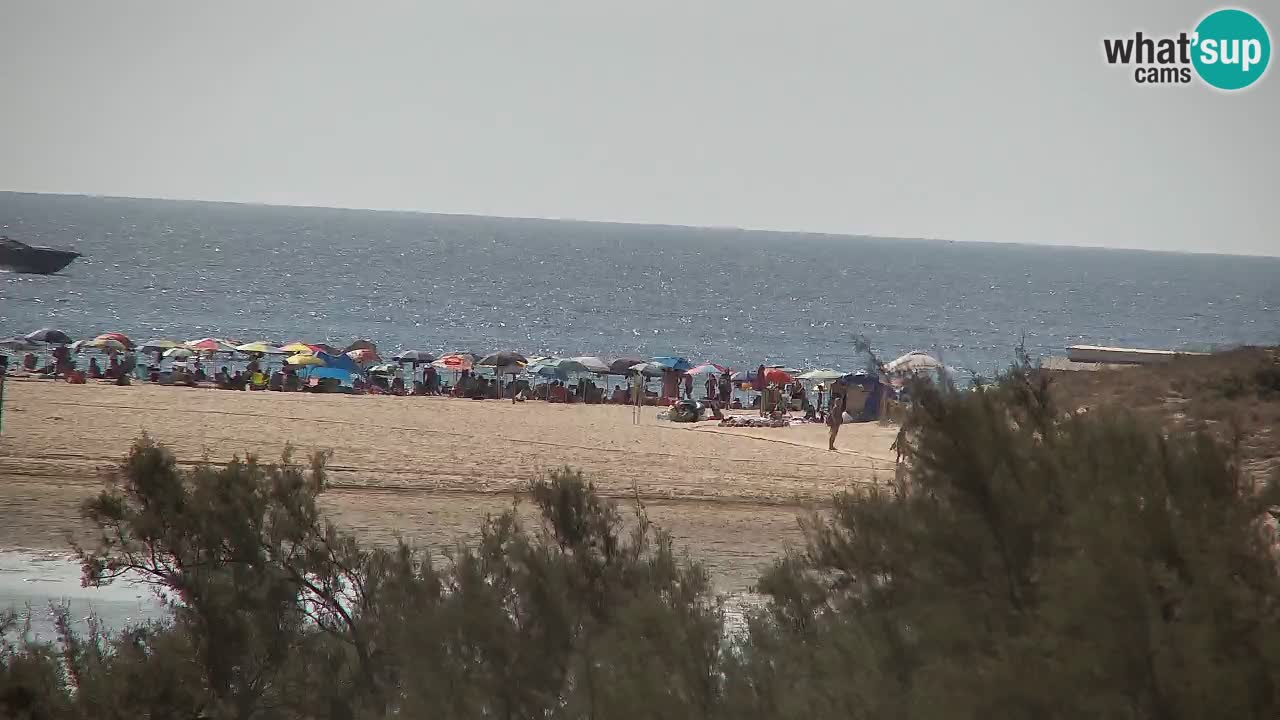 Webcam Chia – Liveblick auf den Strand Su Giudeu