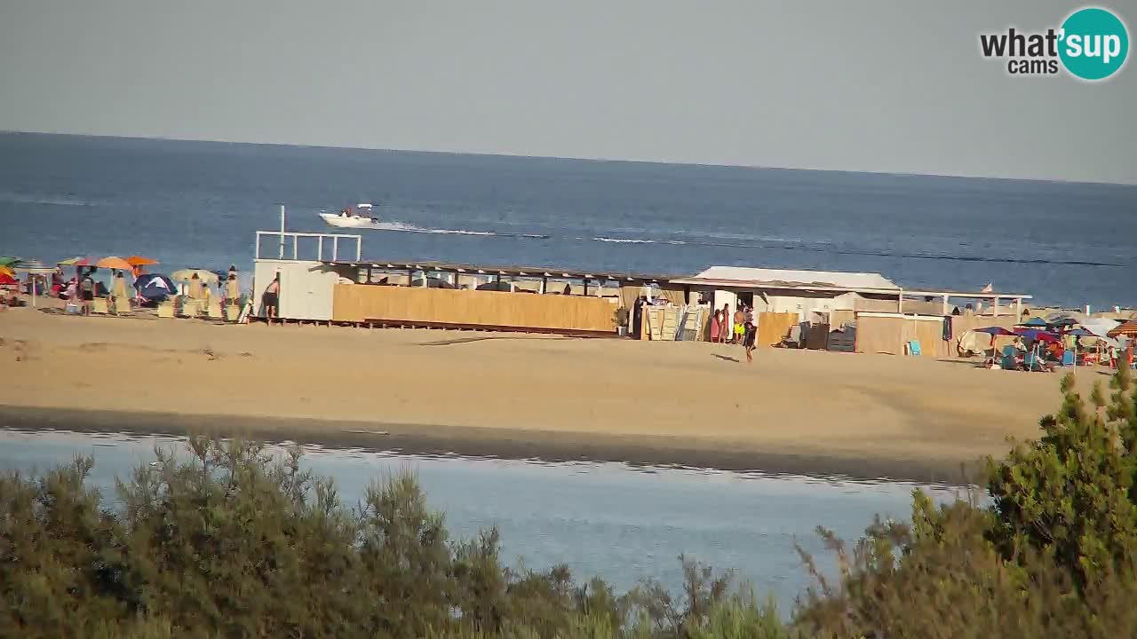 Webcam Chia – Vue en direct de la plage Su Giudeu