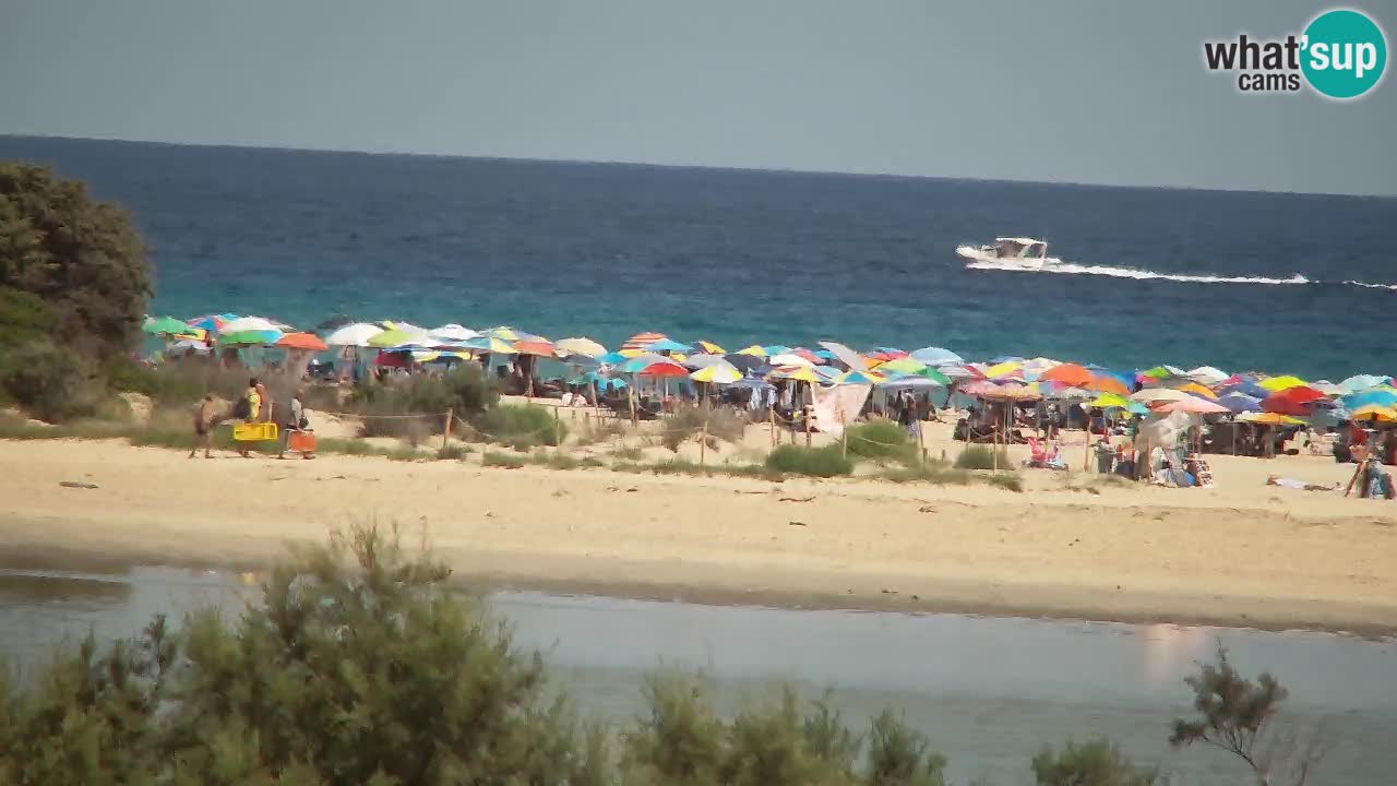 Webcam Chia – Liveblick auf den Strand Su Giudeu