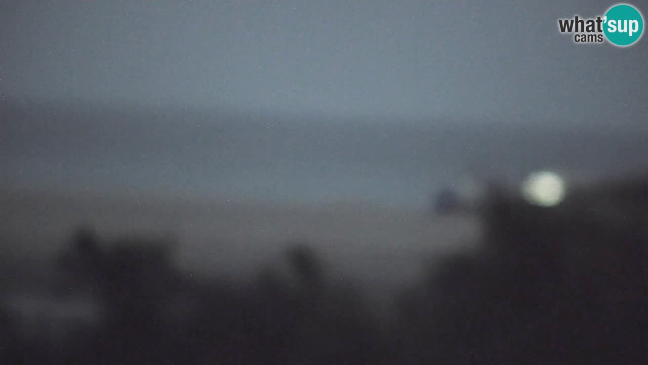 Webcam Chia – Vista en directo de la playa Su Giudeu