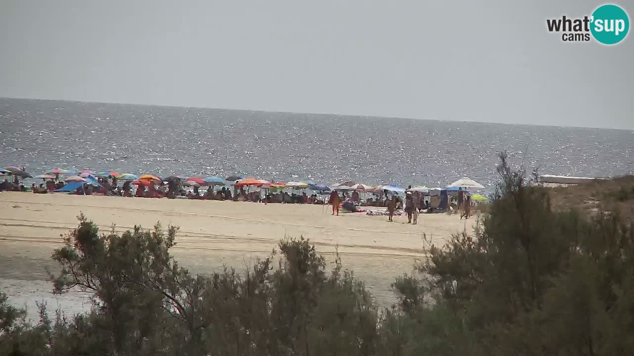 Webcam Chia – Spiaggia Su Giudeu in diretta