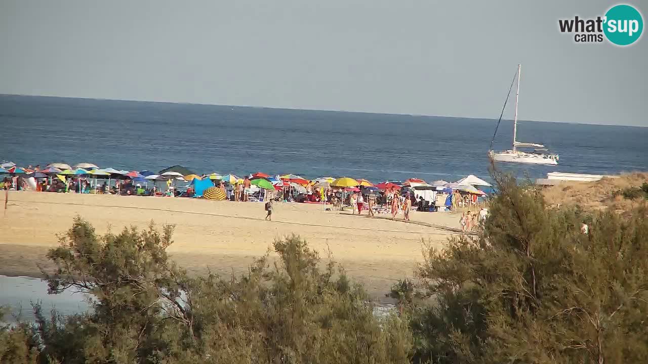 Webcam Chia – Liveblick auf den Strand Su Giudeu