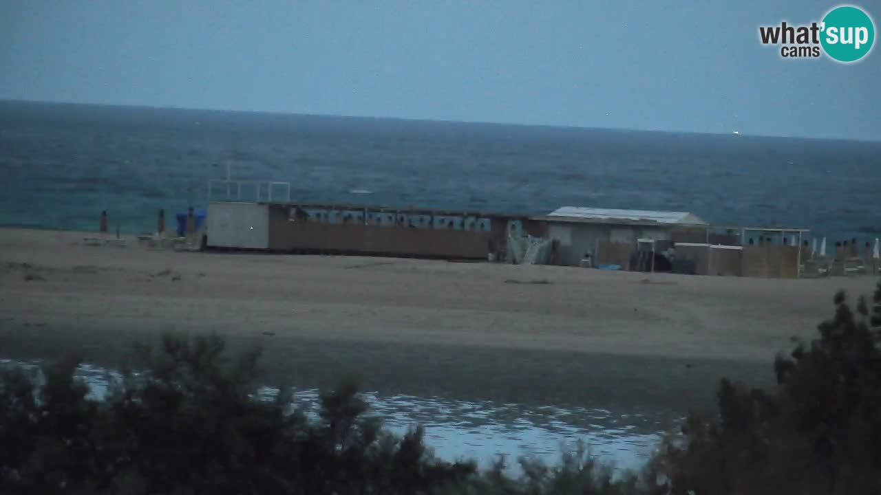 Webcam Chia – Live View of Su Giudeu Beach