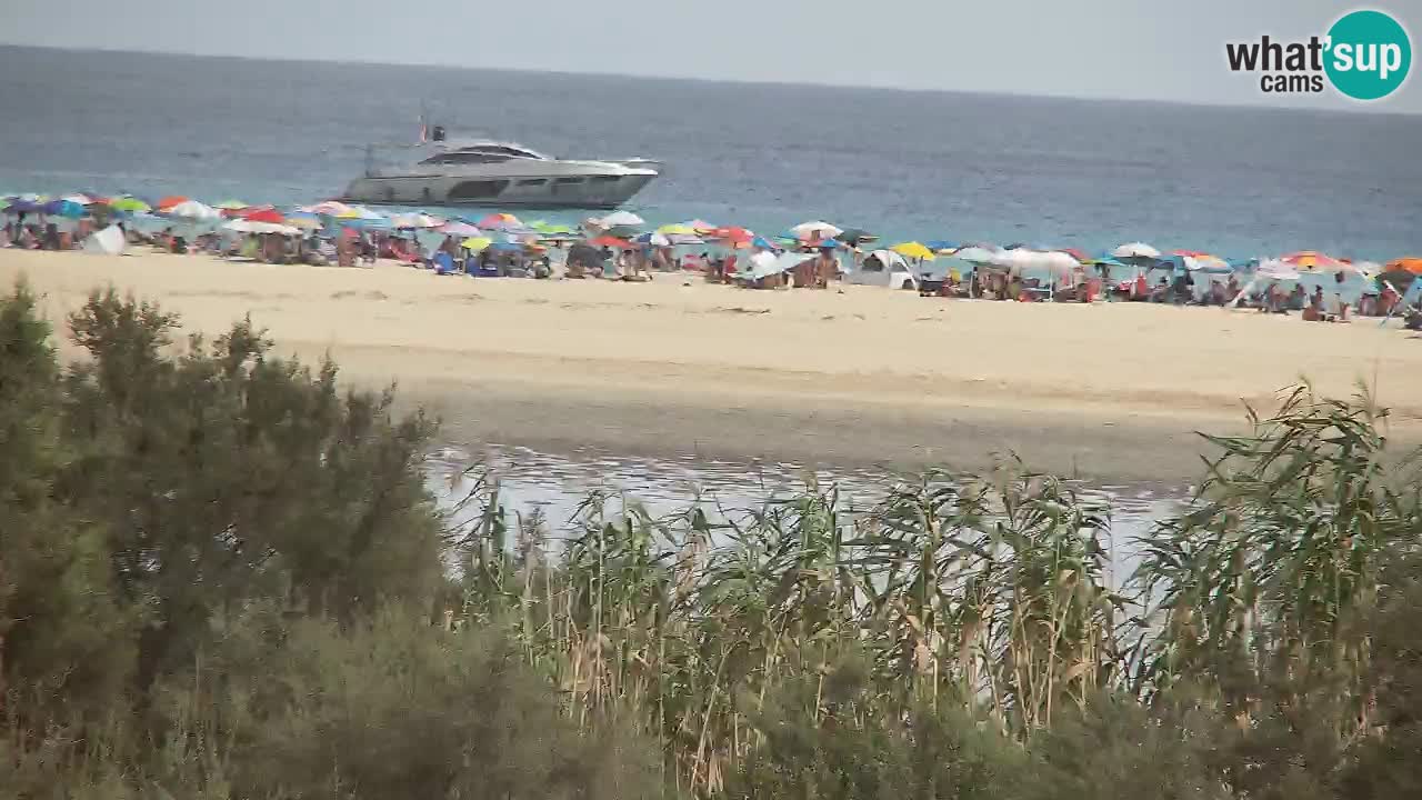 Webcam Chia – Live View of Su Giudeu Beach