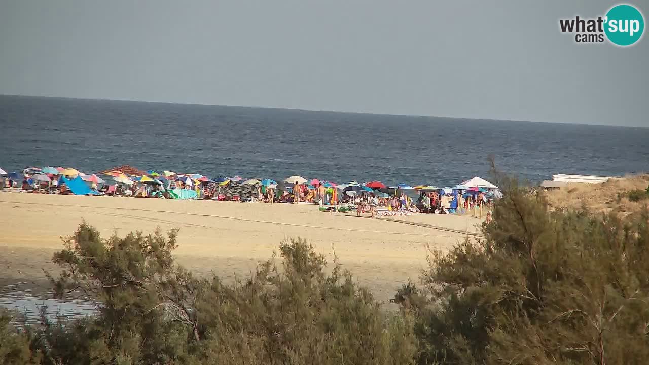 Web kamera Chia – Pogled uživo na plažu Su Giudeu
