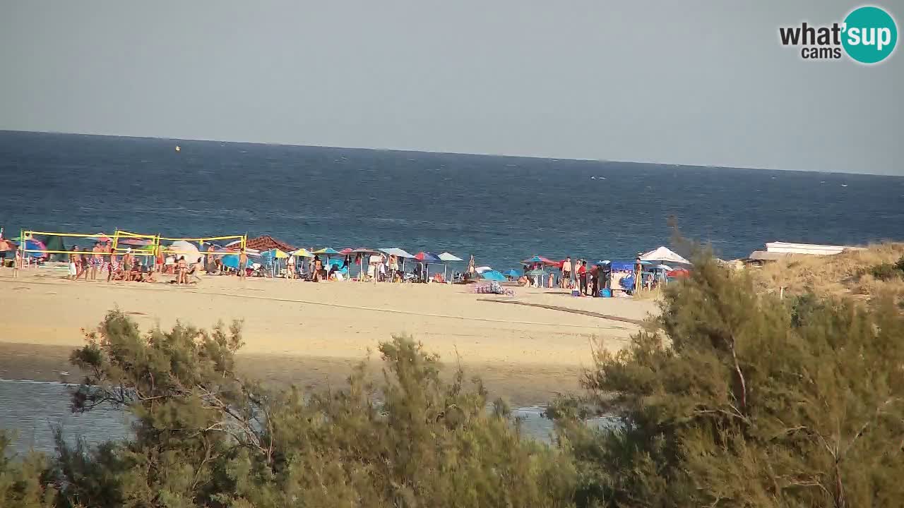 Webcam Chia – Spiaggia Su Giudeu in diretta