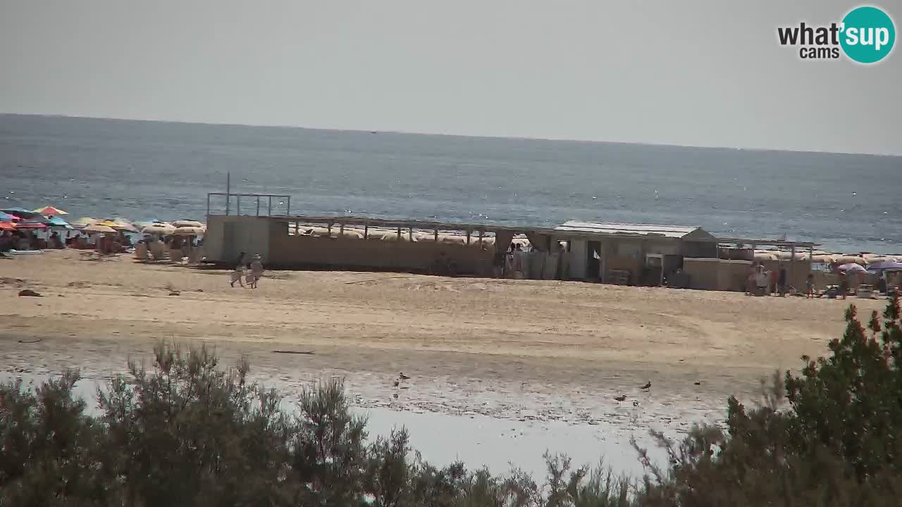 Webcam Chia – Vista en directo de la playa Su Giudeu