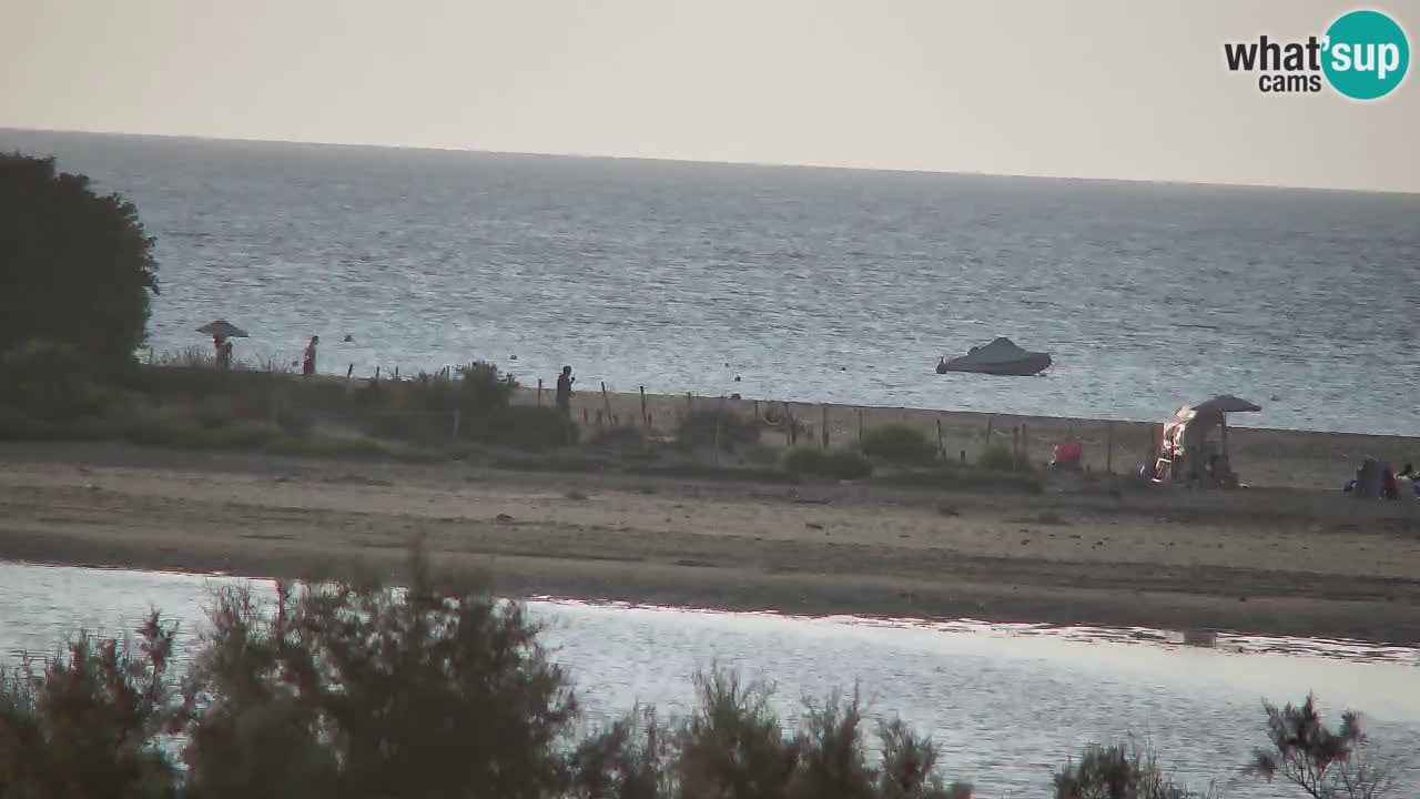 Web kamera Chia – Pogled uživo na plažu Su Giudeu