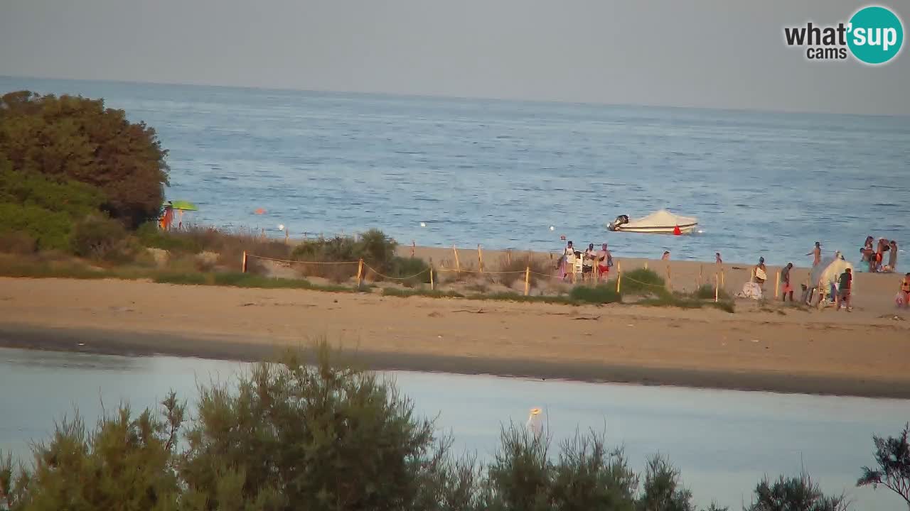 Webcam Chia – Liveblick auf den Strand Su Giudeu