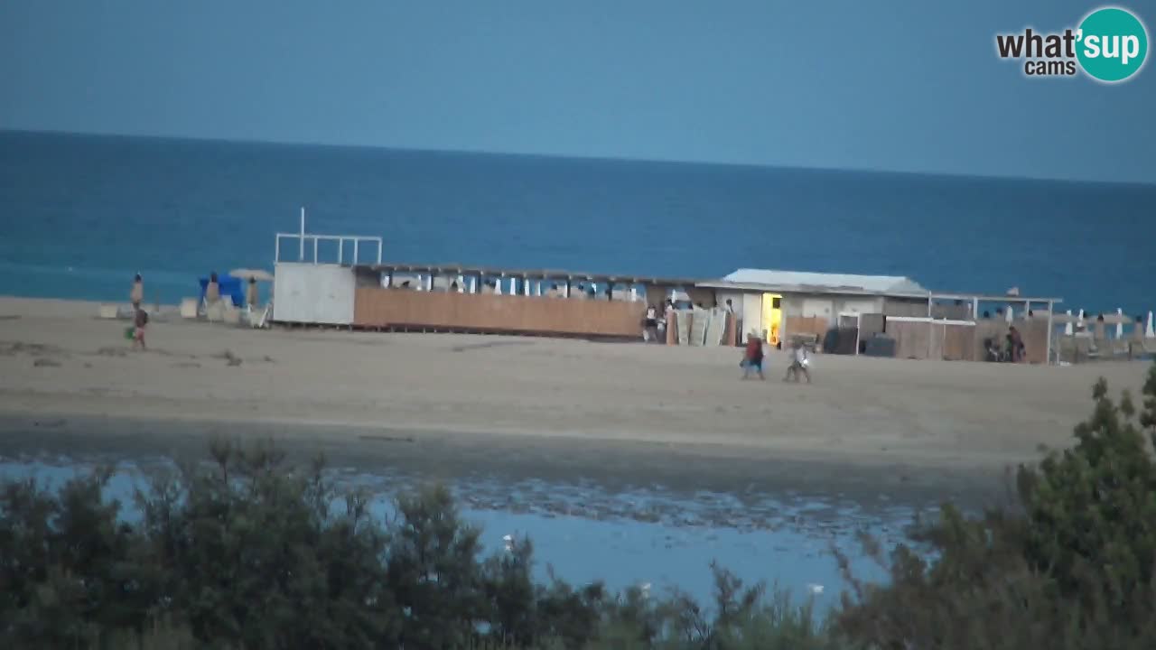 Webcam Chia – Liveblick auf den Strand Su Giudeu