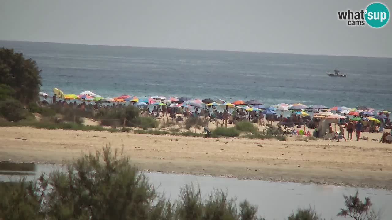 Webcam Chia – Spiaggia Su Giudeu in diretta