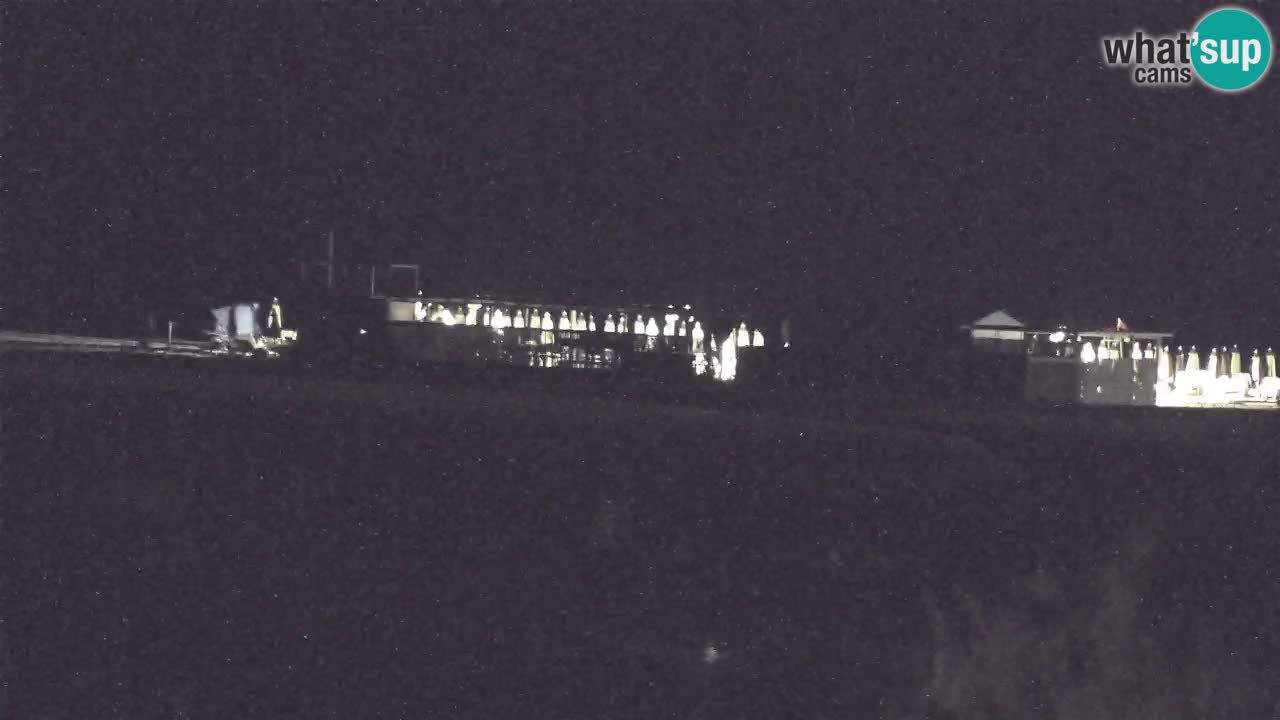 Webcam Chia – Vista en directo de la playa Su Giudeu