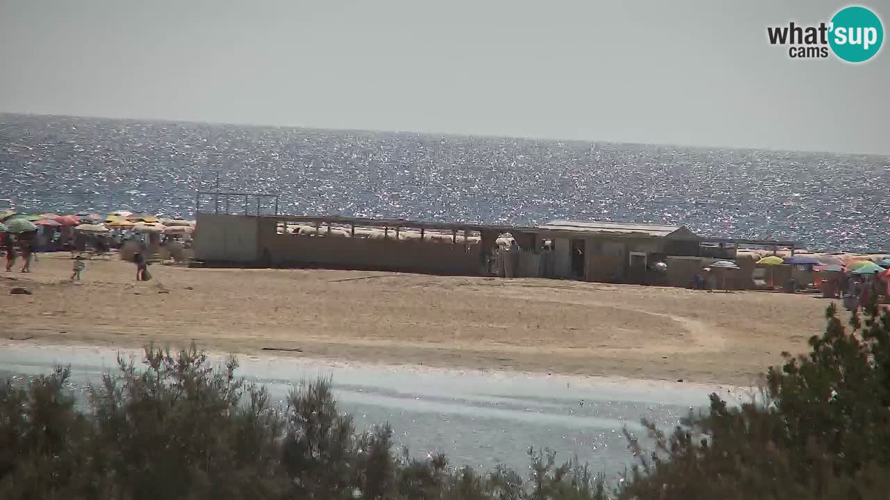 Webcam Chia – Live View of Su Giudeu Beach