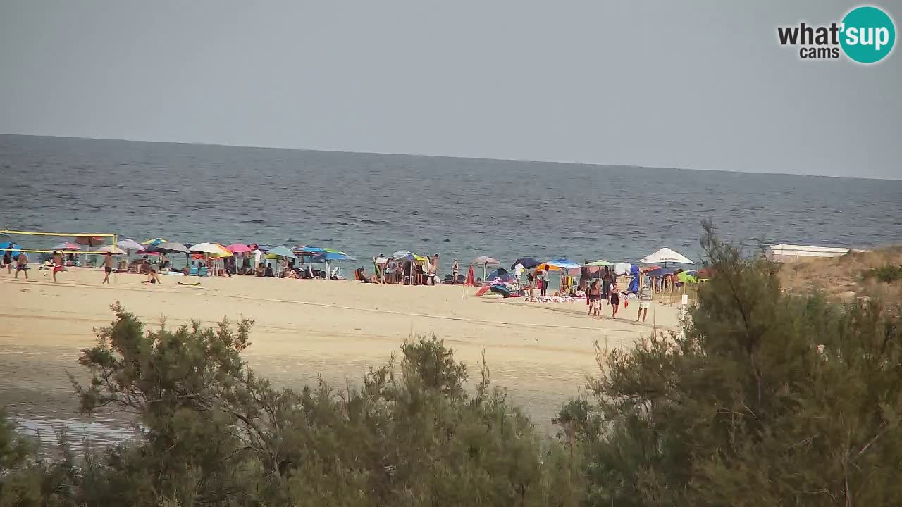 Webcam Chia – Liveblick auf den Strand Su Giudeu
