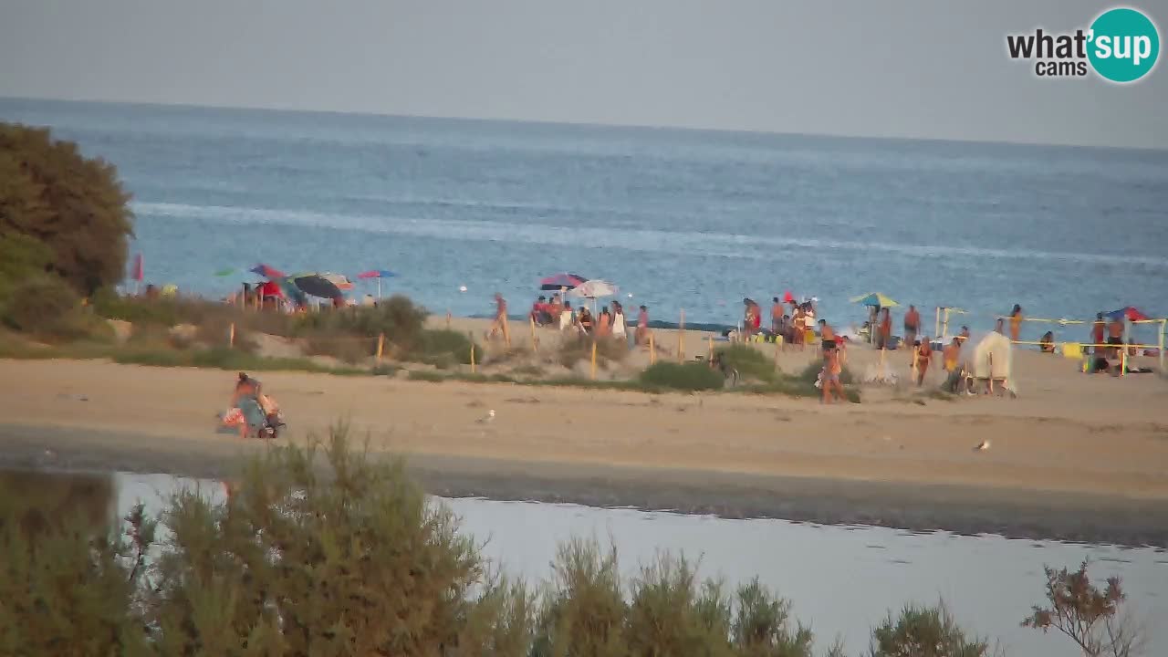 Web kamera Chia – Pogled uživo na plažu Su Giudeu