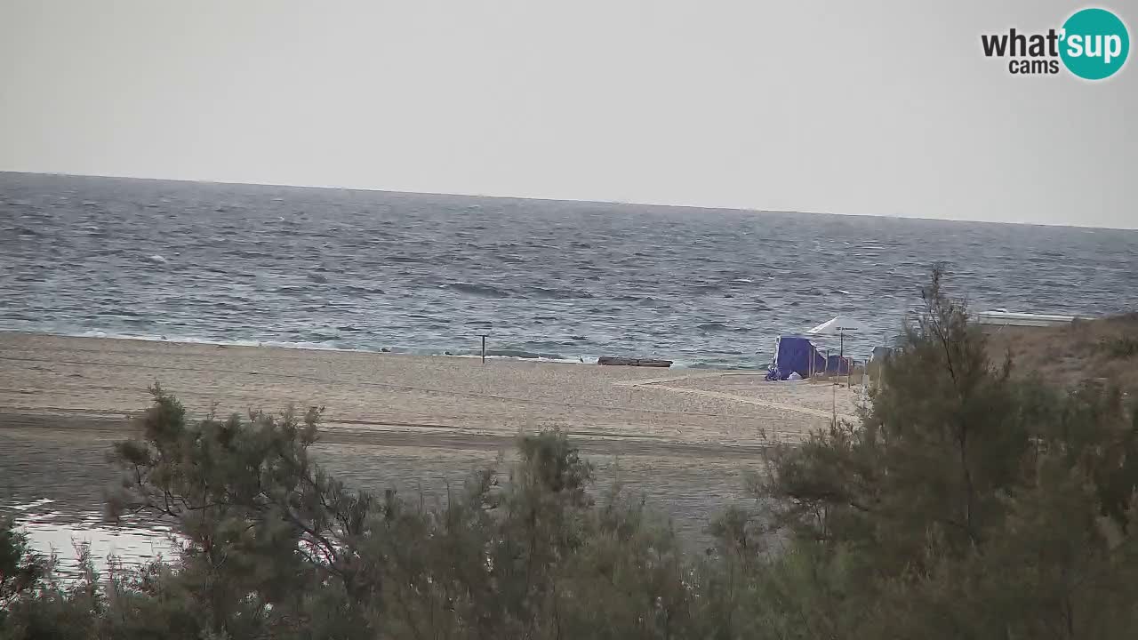 Webcam Chia – Liveblick auf den Strand Su Giudeu