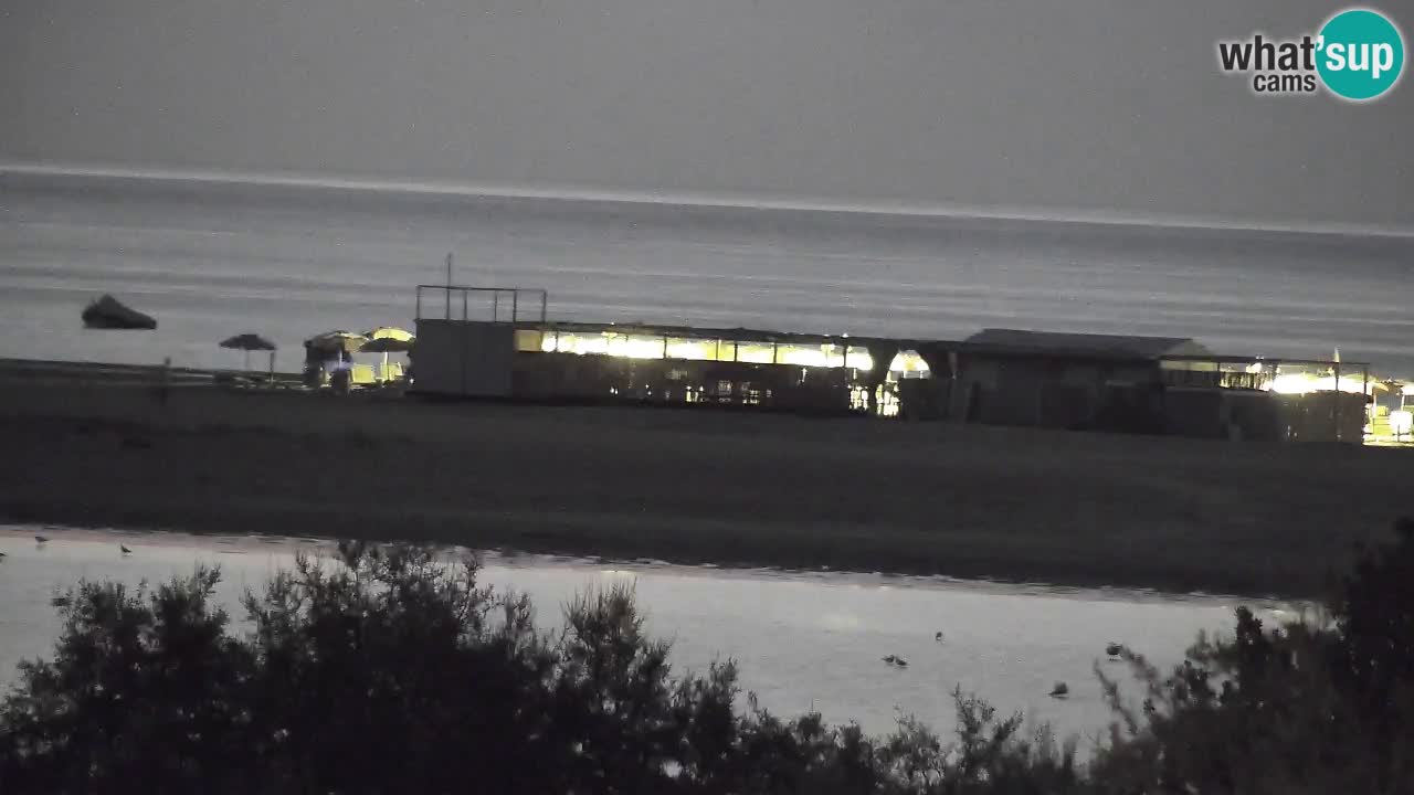 Webcam Chia – Liveblick auf den Strand Su Giudeu
