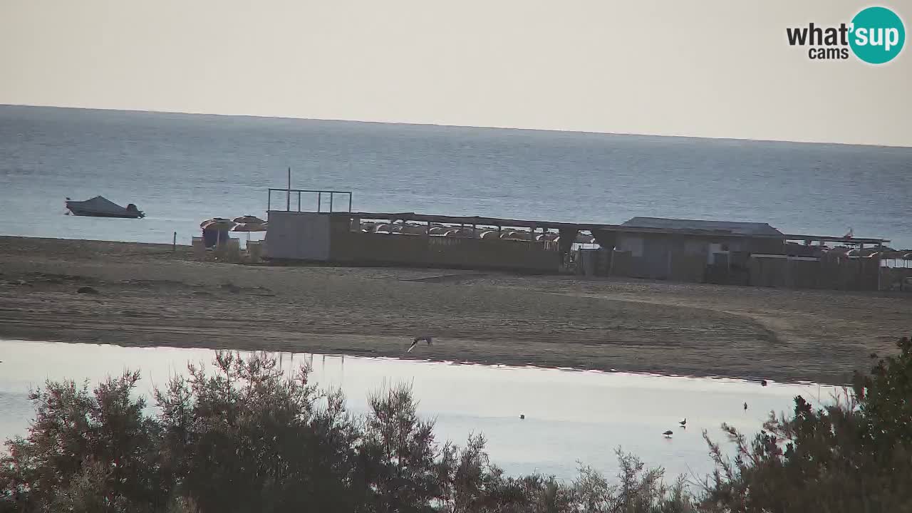 Webcam Chia – Vista en directo de la playa Su Giudeu