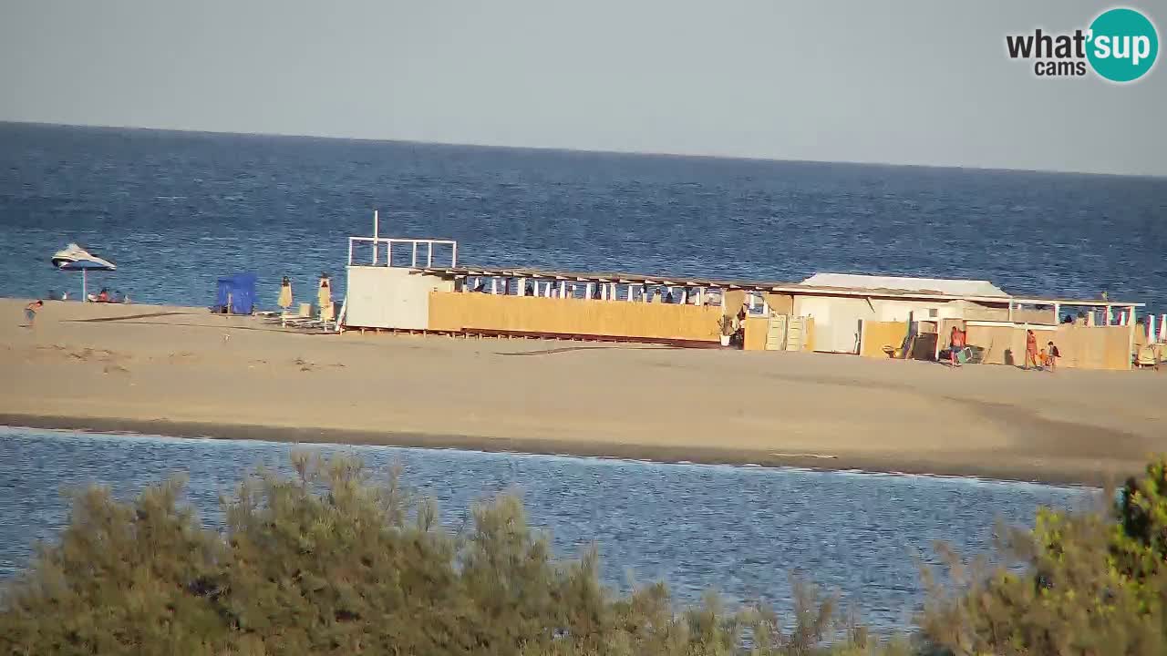 Webcam Chia – Spiaggia Su Giudeu in diretta
