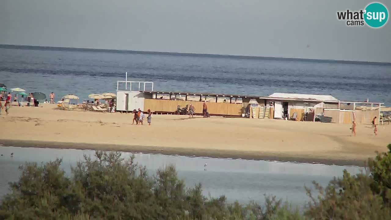 Webcam Chia – Vue en direct de la plage Su Giudeu