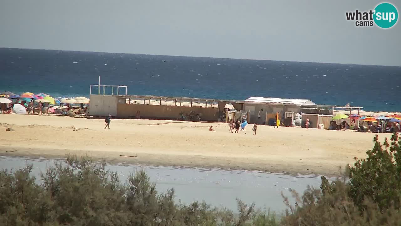 Webcam Chia – Live View of Su Giudeu Beach
