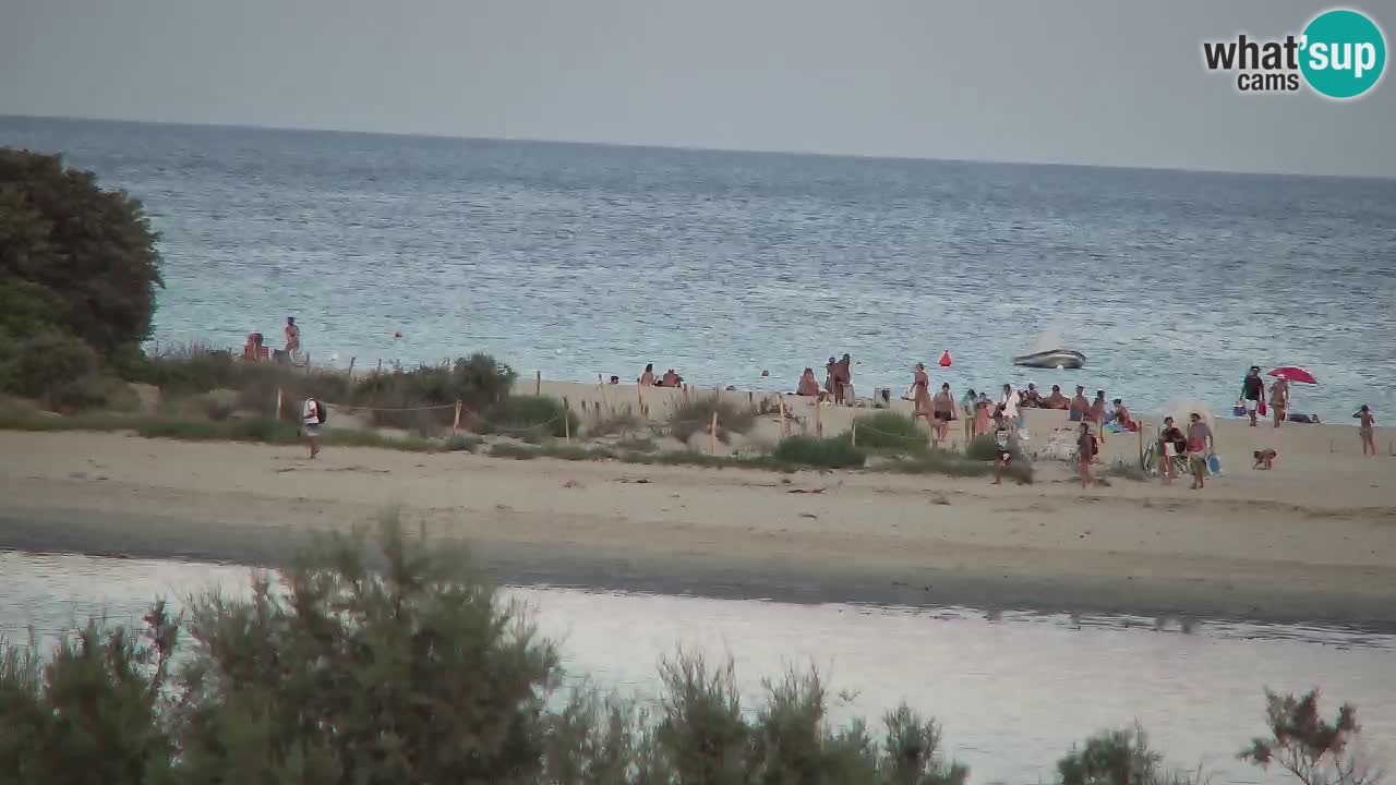 Webcam Chia – Spiaggia Su Giudeu in diretta