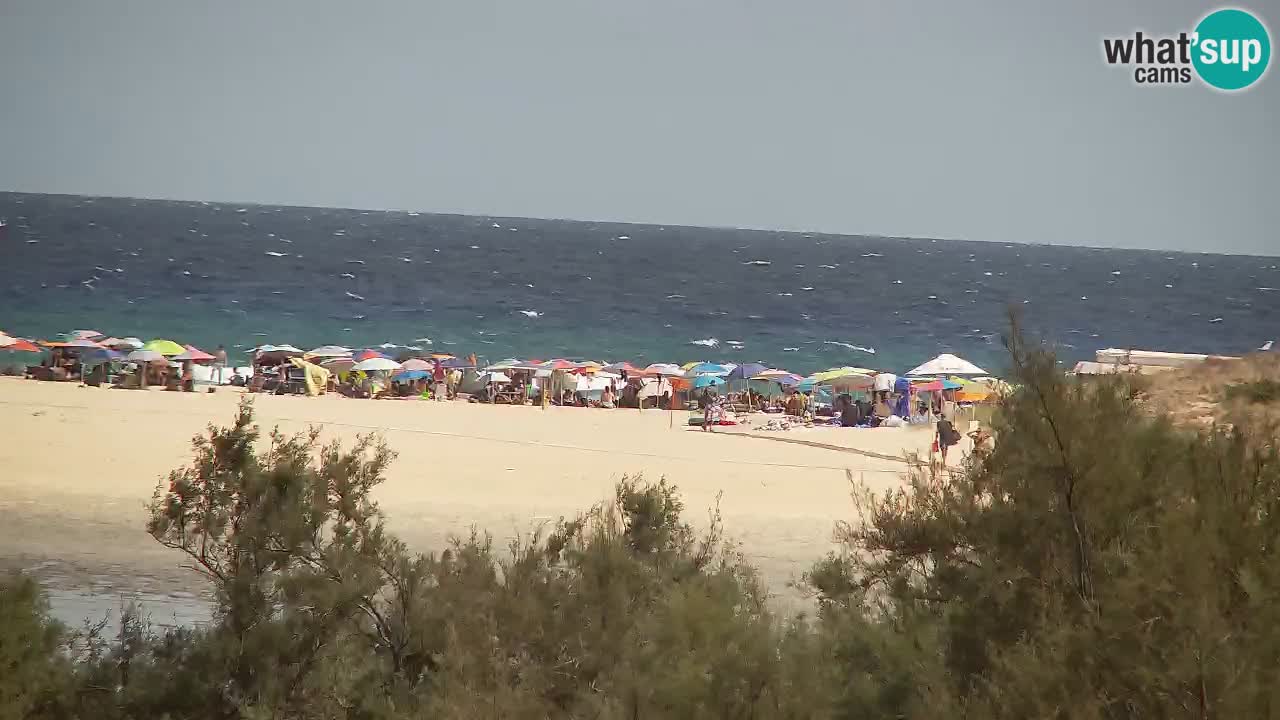 Webcam Chia – Spiaggia Su Giudeu in diretta