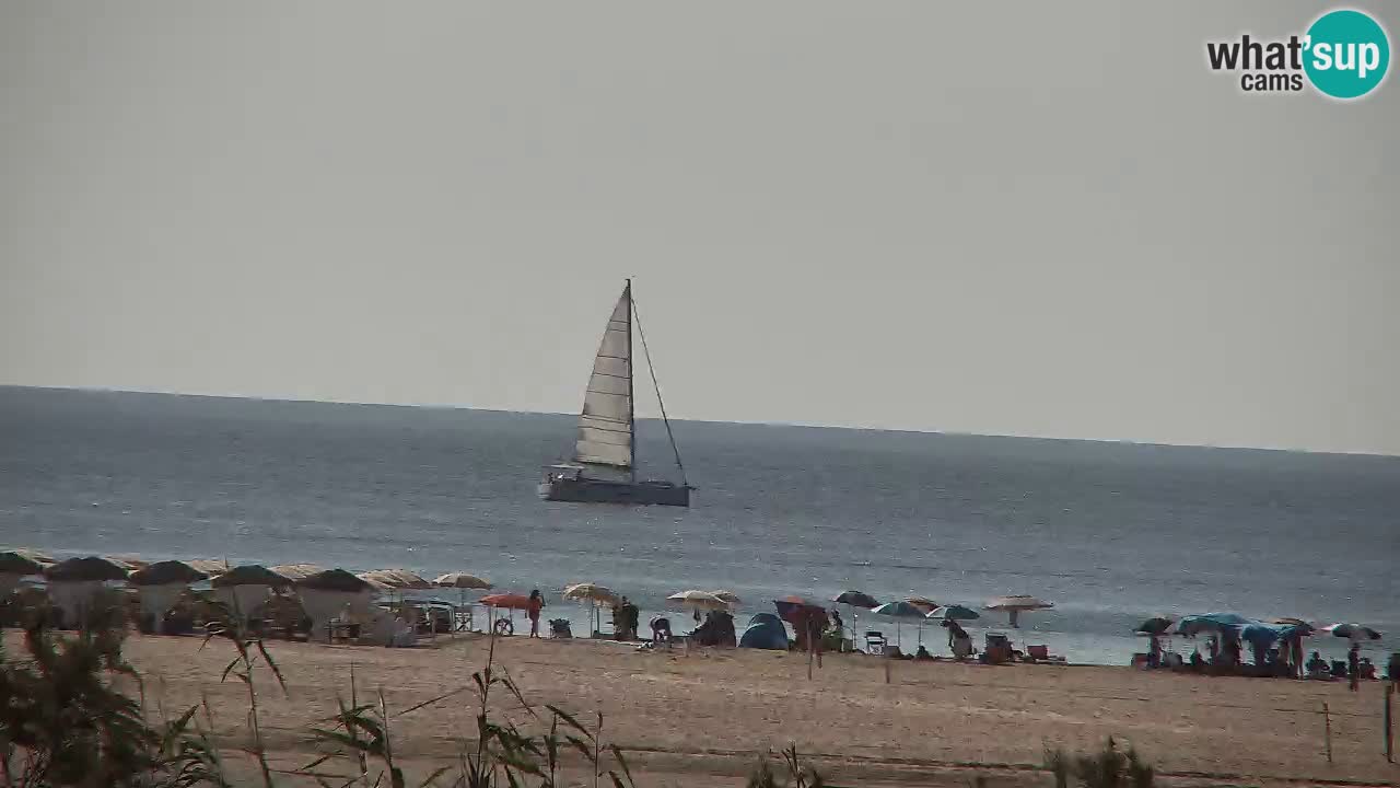 Webcam Chia – Spiaggia Su Giudeu in diretta