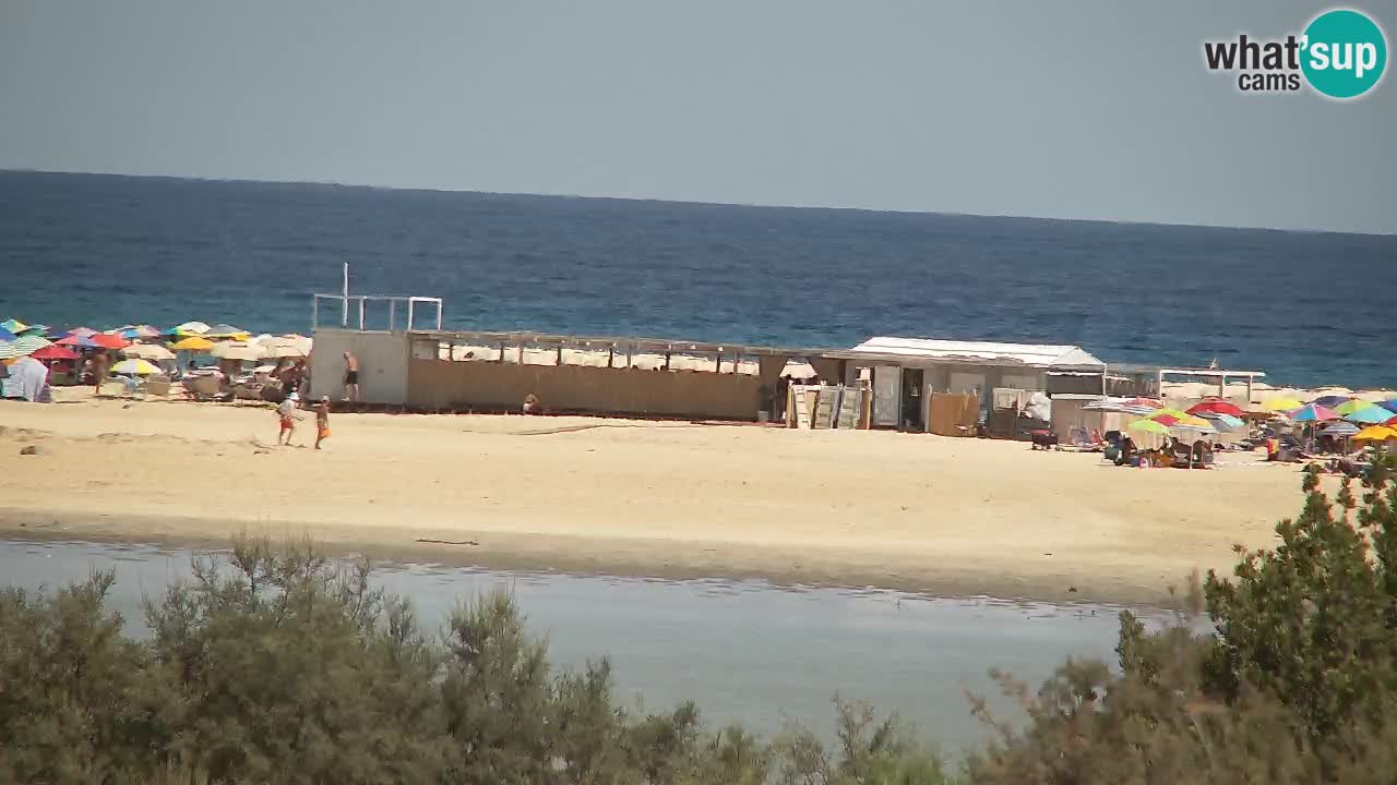 Webcam Chia – Live View of Su Giudeu Beach