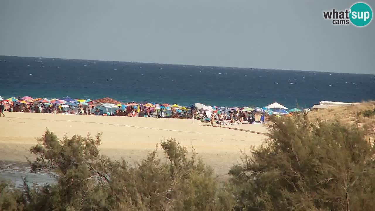 Webcam Chia – Spiaggia Su Giudeu in diretta