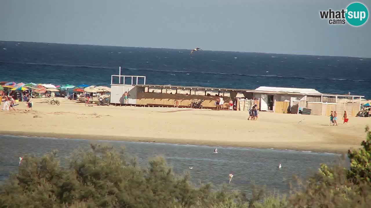 Webcam Chia – Live View of Su Giudeu Beach
