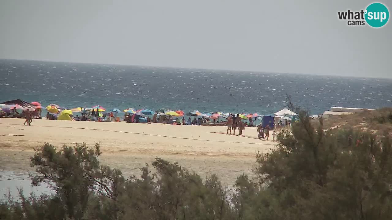 Webcam Chia – Spiaggia Su Giudeu in diretta