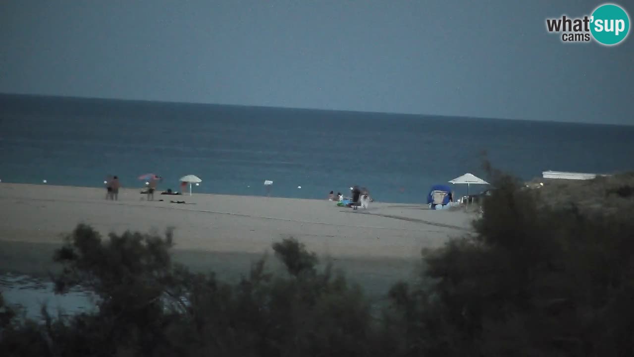 Webcam Chia – Live View of Su Giudeu Beach