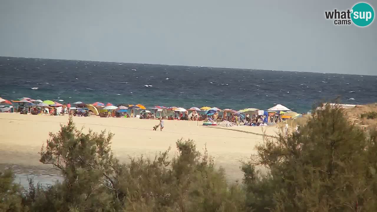 Webcam Chia – Liveblick auf den Strand Su Giudeu