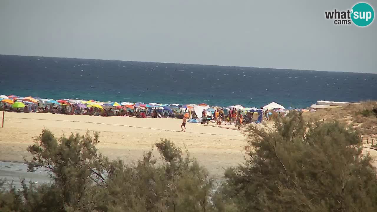 Webcam Chia – Liveblick auf den Strand Su Giudeu